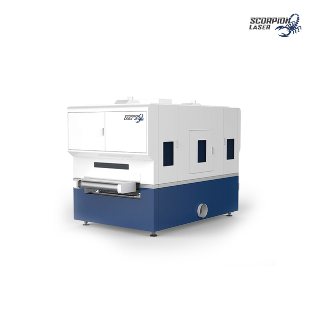 High-Performance Belt-Roller Brush Wire Drawing and Deburring Machine