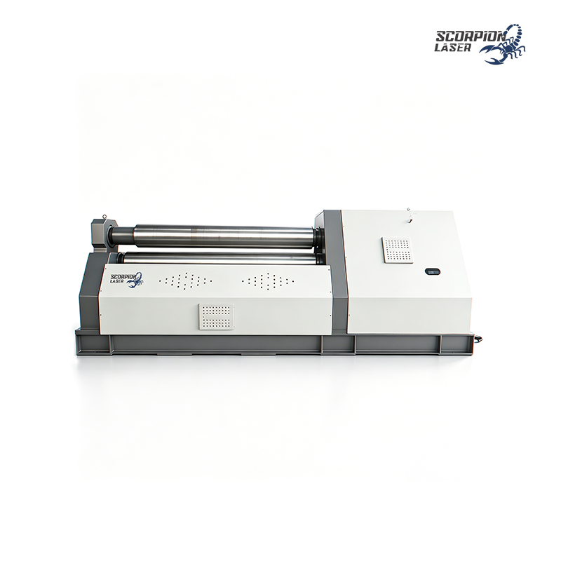 SLW12-25X2000 Fully Hydraulic CNC Four-Roll Plate Rolling Machine