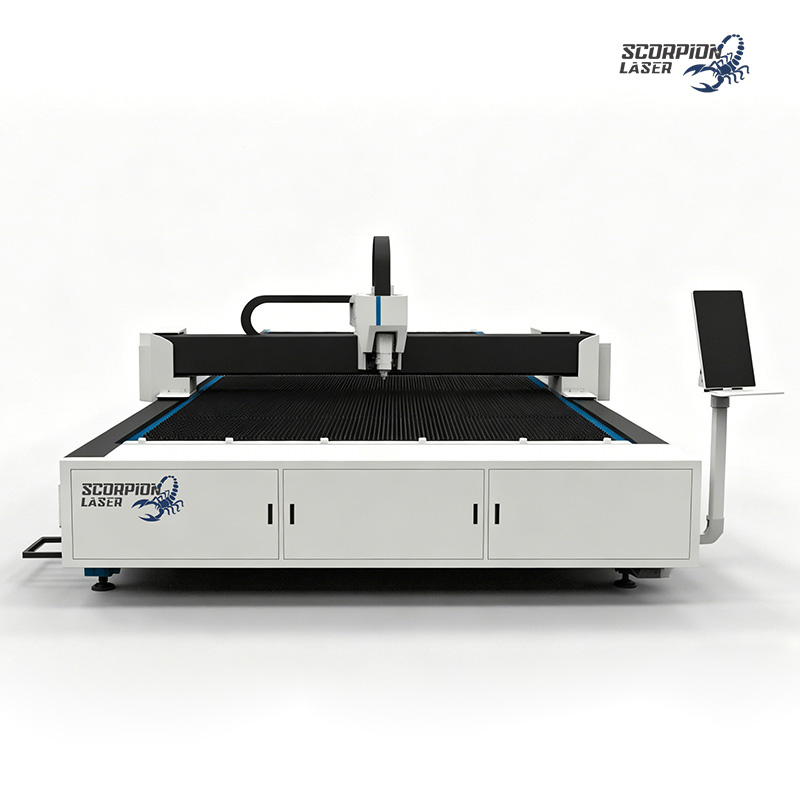 SL-S Series Single Table Fiber Laser Cutting Machine | Open-Type High-Speed CNC Sheet Metal Cutter (Up to 80kW)