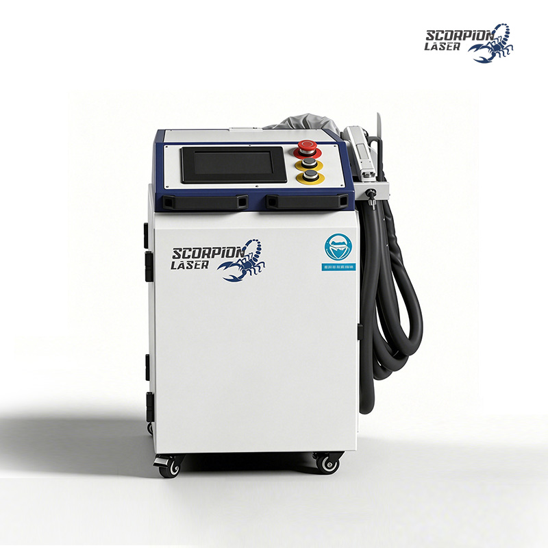 SL-LC Series Fiber Laser Cleaning Machine | 1500W-3000W Handheld Laser Rust & Paint Removal System