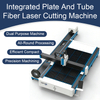 SL-ST Series 2-in-1 Fiber Laser Plate and Tube Integrated Cutting Machine | 12kW High-Speed Sheet & Pipe CNC Laser Cutter