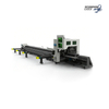 SL-12030T Semi Auto Loading CNC Fiber Laser Pipe Cutting Machine 120-900mm Raycus Source CypCut 6000 9000 12000mm