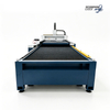 SL-D Series Open Type Fiber Laser Cutting Machine with Double Exchange Table | High-Speed CNC Sheet Metal Cutter