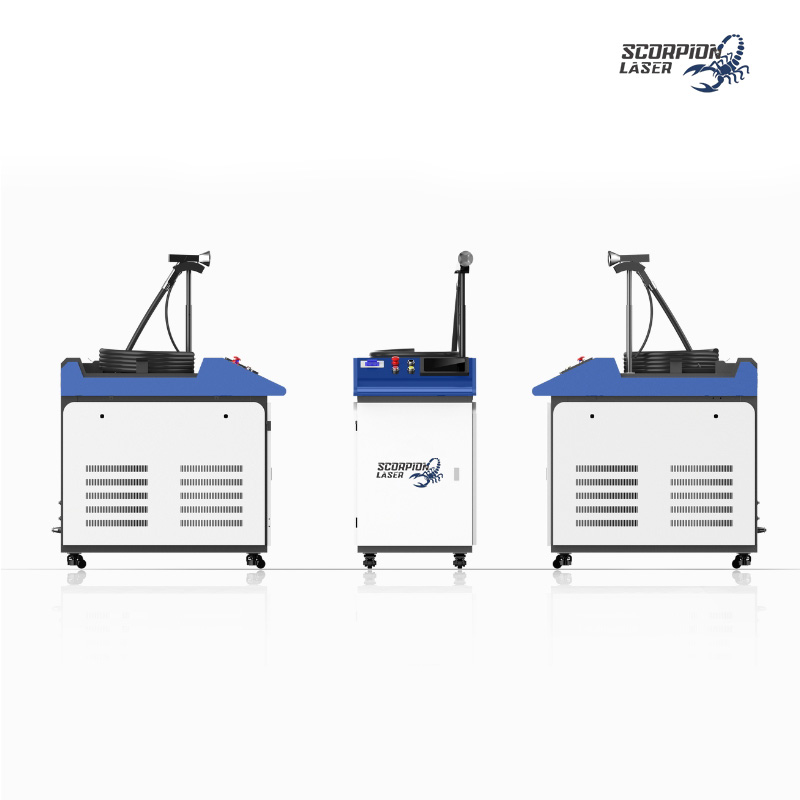 SL-LC Series Fiber Laser Cleaning Machine | 1500W-3000W Handheld Laser Rust & Paint Removal System