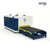 SL-C Series Full Enclosure Fiber Laser Cutting Machine with Exchange Table | High-Power (Up to 80kW) CNC Sheet Metal Cutter