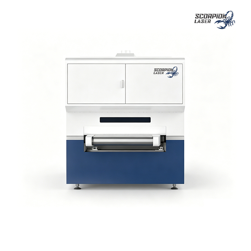 High-Performance Belt-Roller Brush Wire Drawing and Deburring Machine