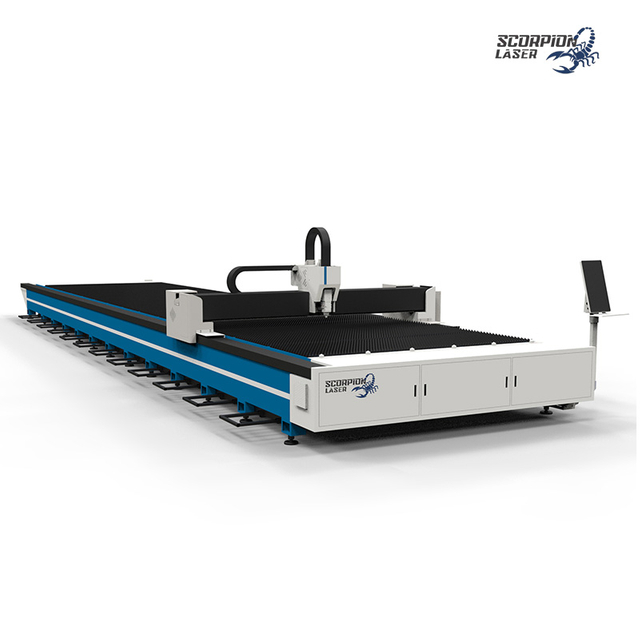 SL-S Series Single Table Fiber Laser Cutting Machine | Open-Type High-Speed CNC Sheet Metal Cutter (Up to 80kW)