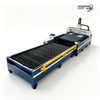 SL-D Series Open Type Fiber Laser Cutting Machine with Double Exchange Table | High-Speed CNC Sheet Metal Cutter