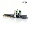 SL-12030T Semi Auto Loading CNC Fiber Laser Pipe Cutting Machine 120-900mm Raycus Source CypCut 6000 9000 12000mm