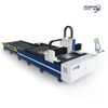 SL-D Series Open Type Fiber Laser Cutting Machine with Double Exchange Table | High-Speed CNC Sheet Metal Cutter
