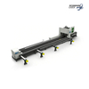 SL-12030T Semi Auto Loading CNC Fiber Laser Pipe Cutting Machine 120-900mm Raycus Source CypCut 6000 9000 12000mm